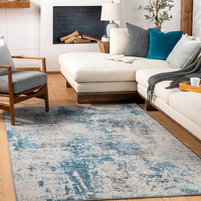 Nyah Casual Abstract Area Rug