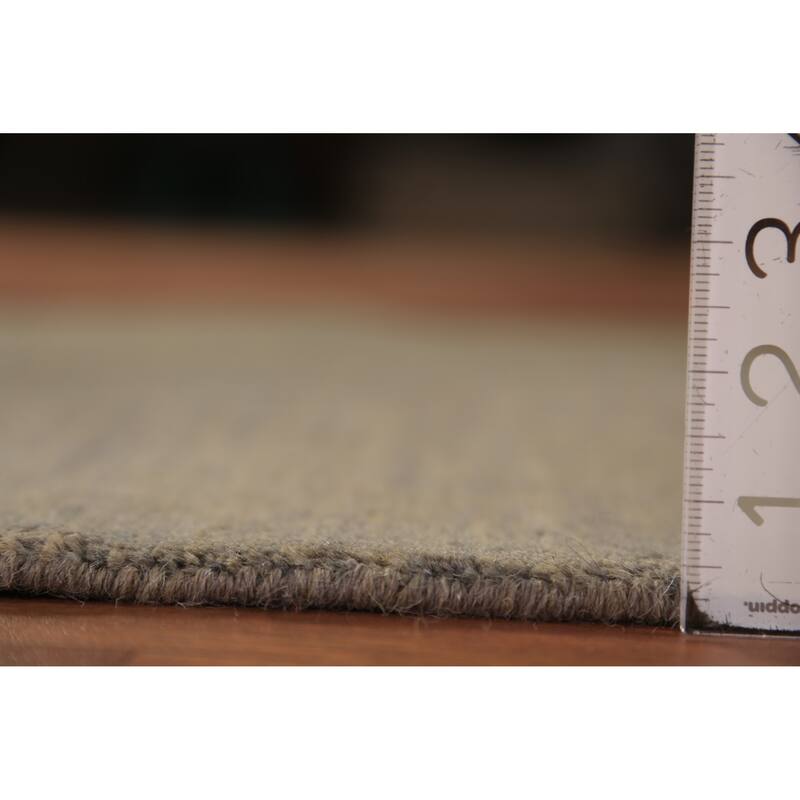 Modern Gabbeh Oriental Rug Hand-Knotted Multi-Color Wool Carpet - 2'9" x 3'10"