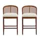 Option Walnut Finish+Beige Cushion