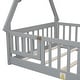 preview thumbnail 52 of 50, Twin Tent-shaped Floor Bed