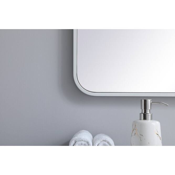 Elegant Lighting MR802436 Formiae 24" W x 36" H Contemporary