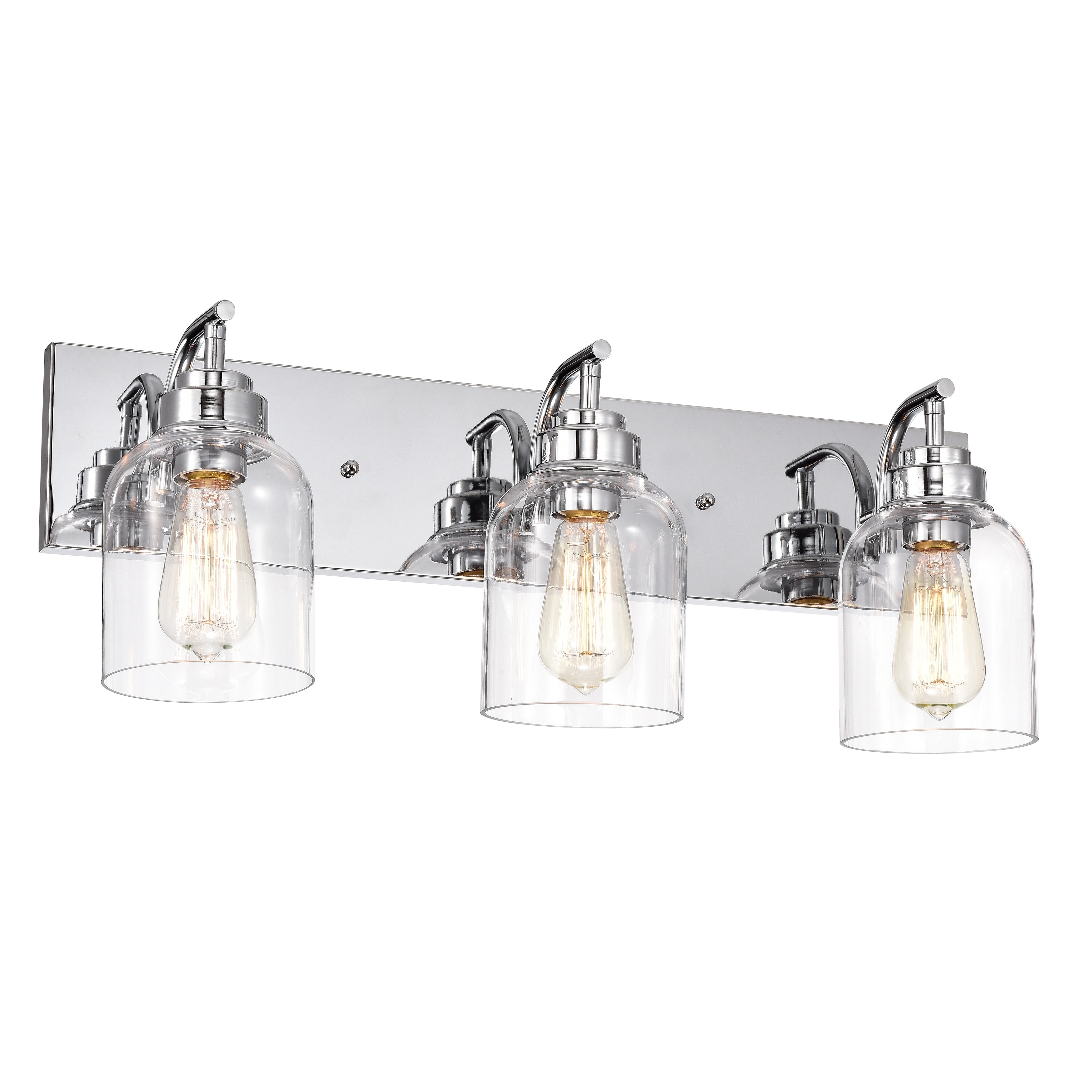 3-light Chrome Bath/ Vanity Light