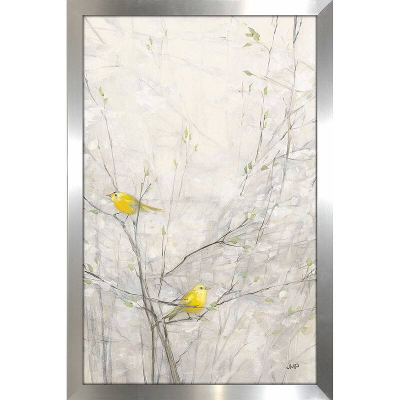 "Birds in Trees II" by Julia Purinton Print on Acrylic.