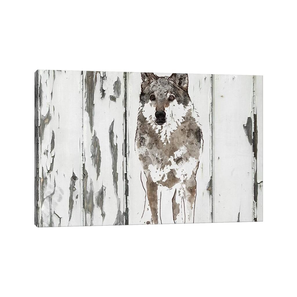iCanvas "Idaho Wolf" by Irena Orlov Canvas Print