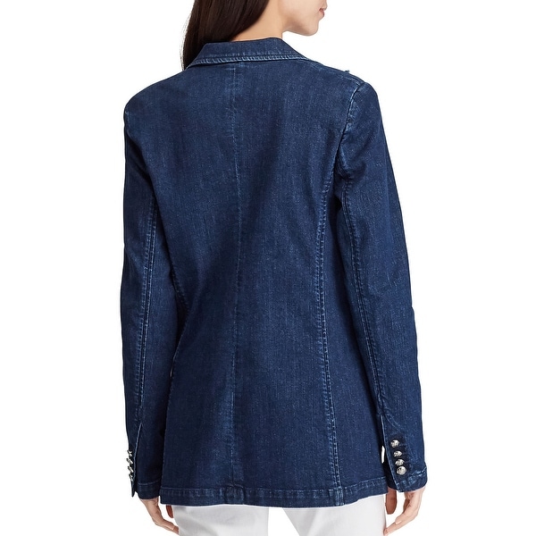 blue star denim jacket