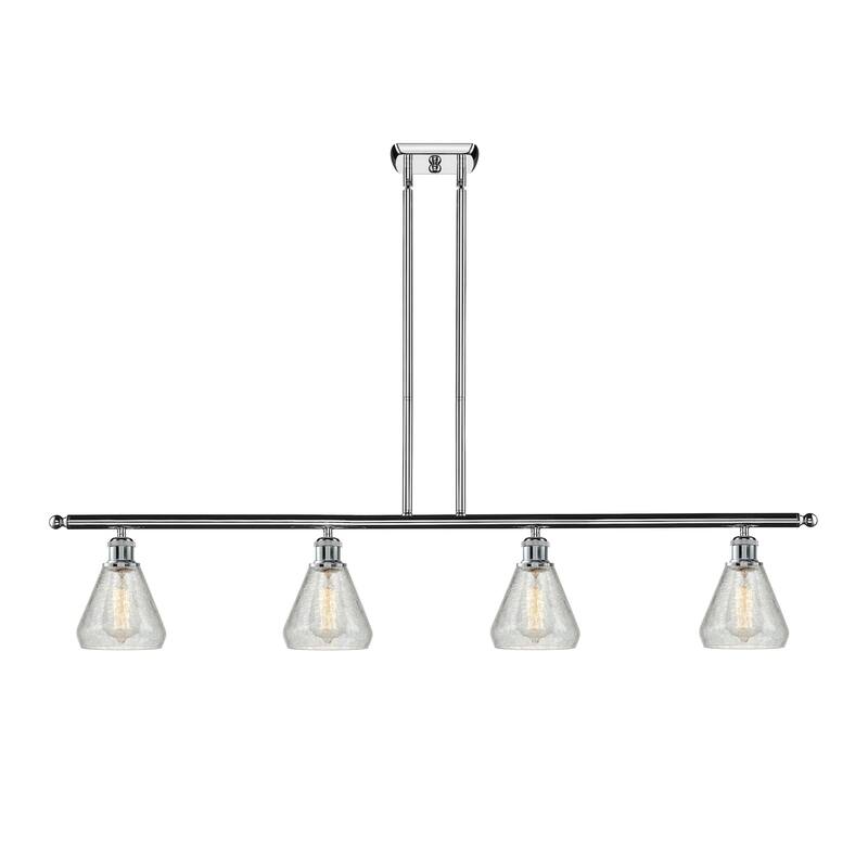 Innovations Lighting Conesus 4 Light 48" Wide Linear Chandelier