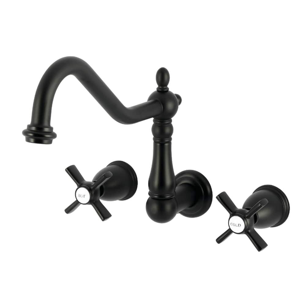Kingston Brass Millennium Two-Handle Wall Mount Roman Tub Faucet