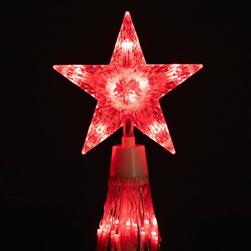 6' Red LED Lighted Show Cone Christmas Tree Outdoor Decoration