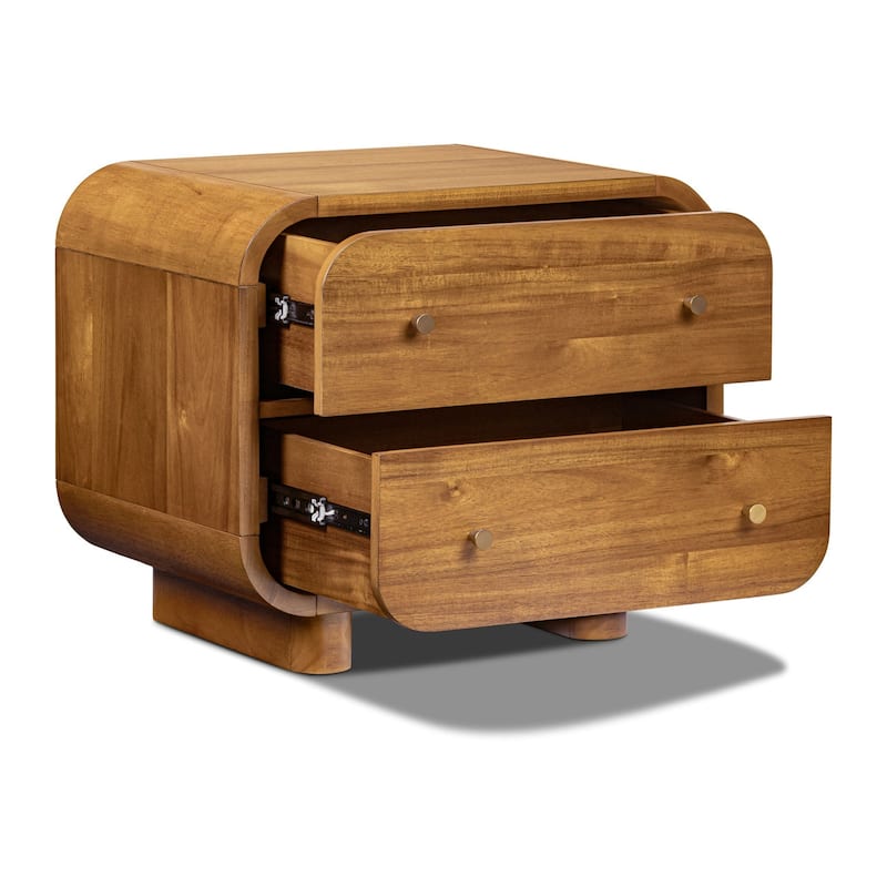 Poly & Bark Kiamara Wood Nightstand