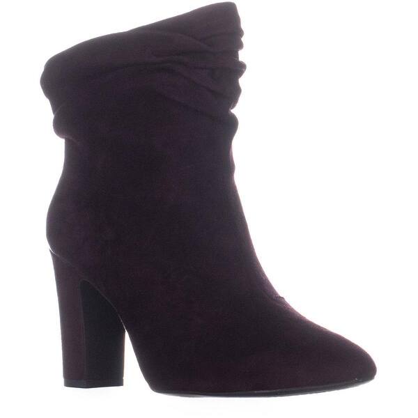oxblood ankle boots
