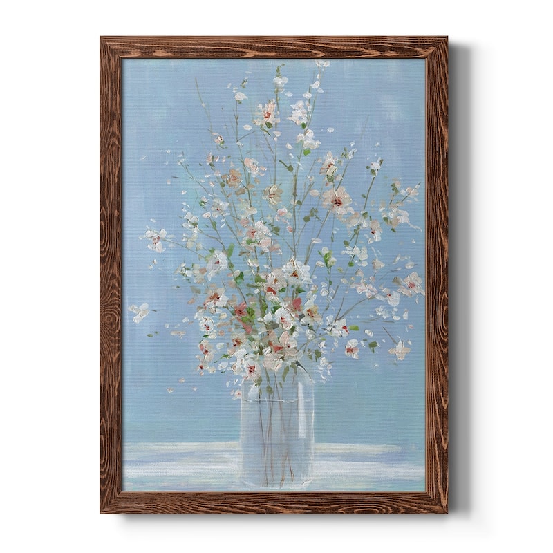 Cherry Blossom Arrangement-Premium Framed Canvas - Ready to Hang
