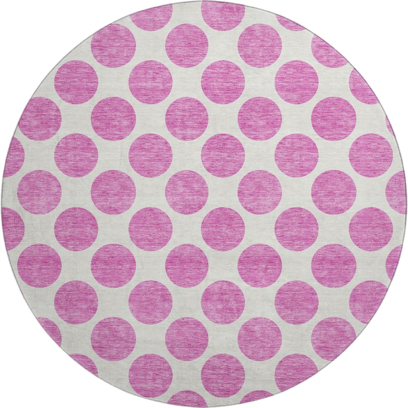 Premium Washable Super Soft Geo Dots Mayfield Rug