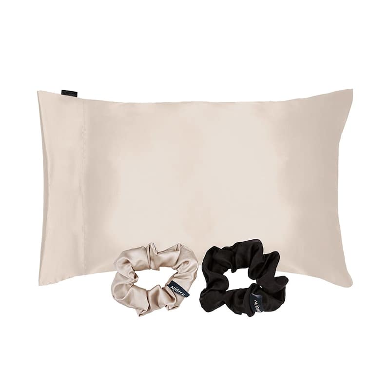 NIGHT Satin 3-Piece Gift Set - Champagne - King