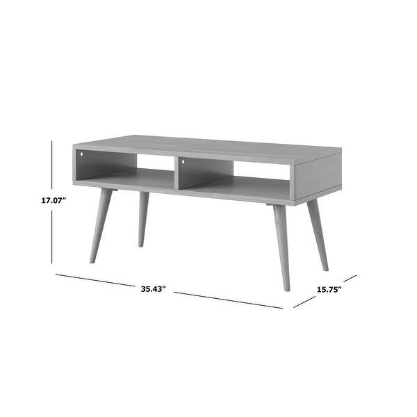 dimension image slide 0 of 2, Carson Carrington Shorewood 3-Piece Mid Century Modern Wood Vertical Chests and TV Stand