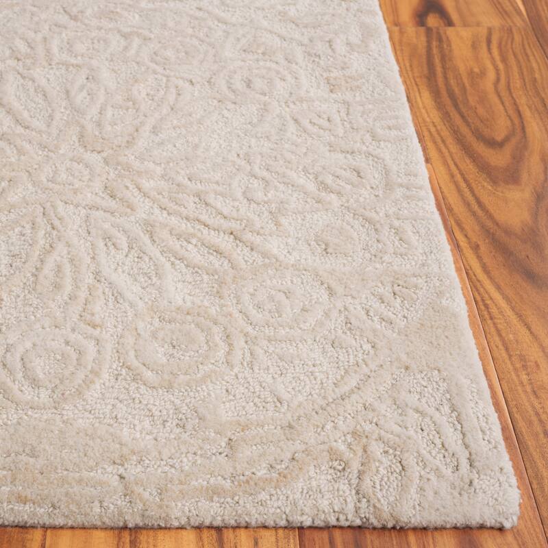 SAFAVIEH Handmade Abstract Calliope Contemporary Wool Rug