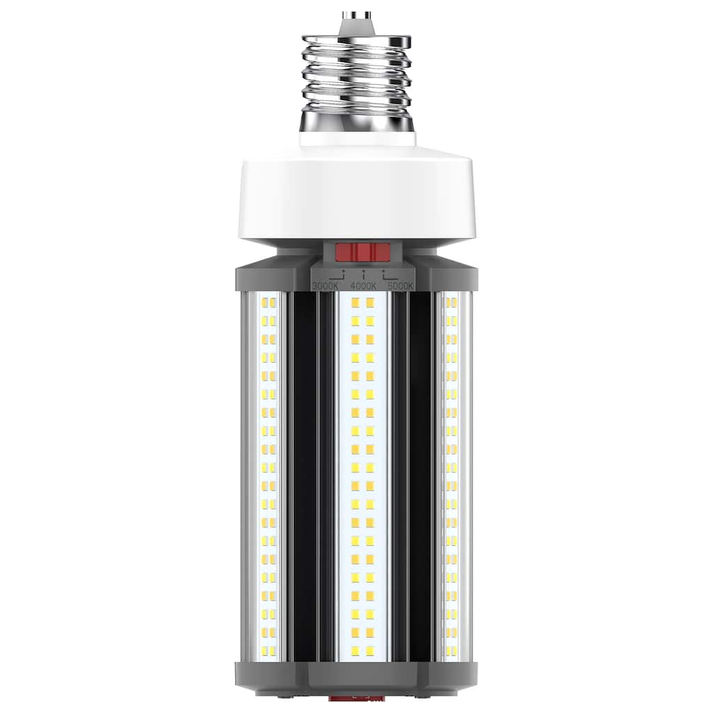 54/45/36 Wattage Selectable LED HID Replacement CCT Selectable Extended Mogul base 100-277 Volt - White