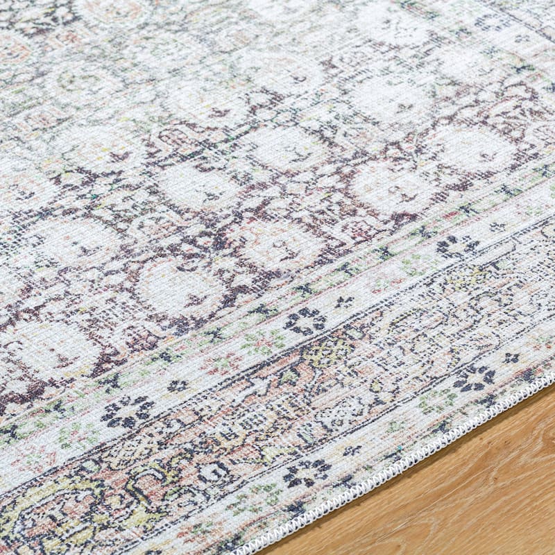 Livabliss x Vivir Lorelai Vintage Washable Area Rug