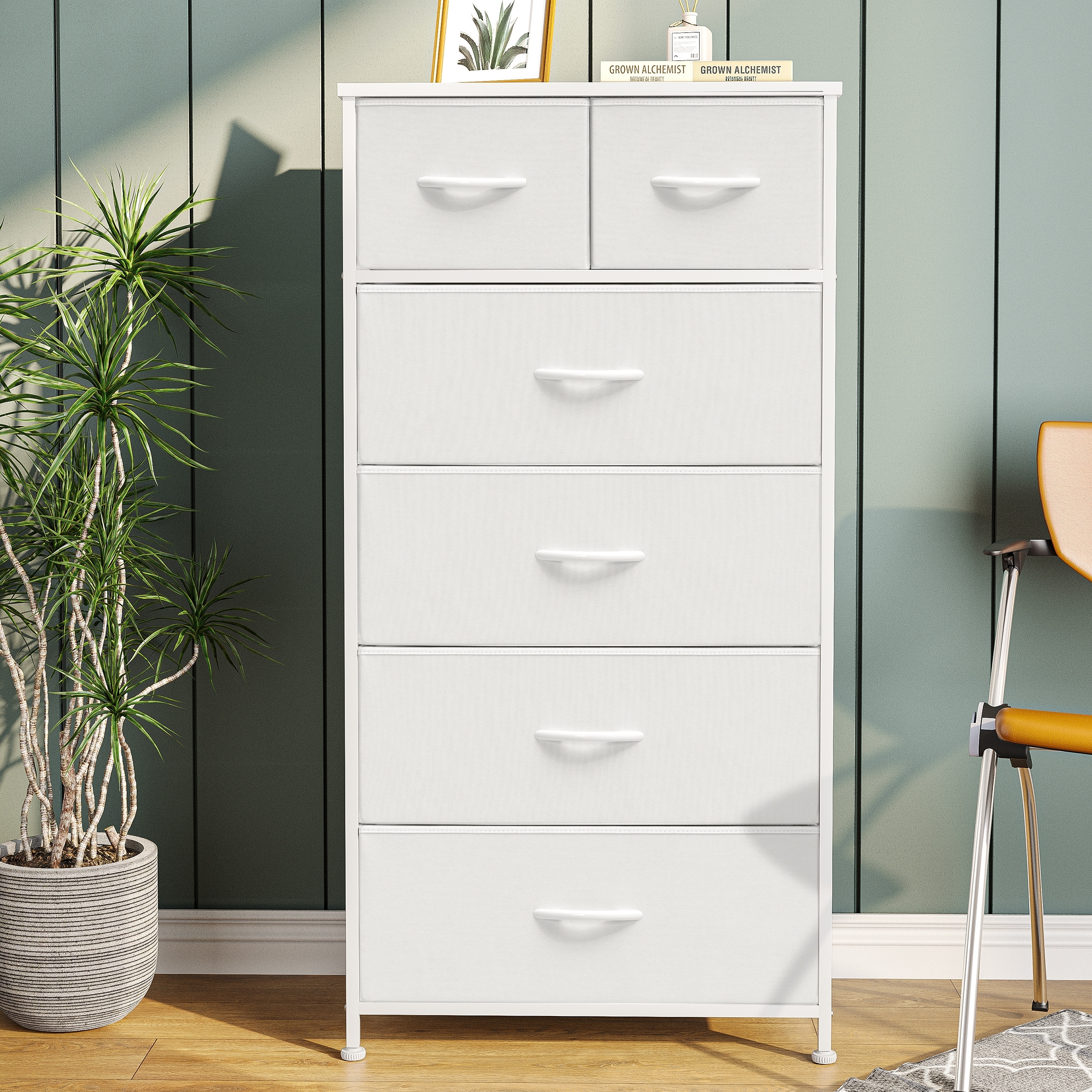 Pellebant 6 Drawers Vertical Dresser Storage Tower
