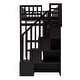 preview thumbnail 12 of 52, Multifunctional Design Loft Bed with Bookshelf, Drawers, Desk and Wardrobe, Twin size