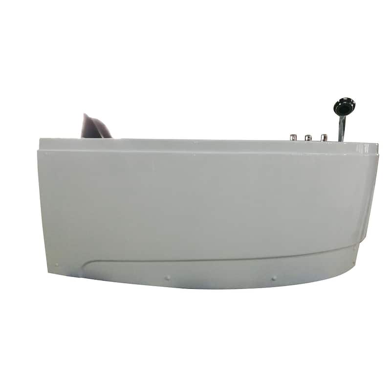 EAGO AM161-R White Acrylic 5-foot Whirlpool Bath Tub