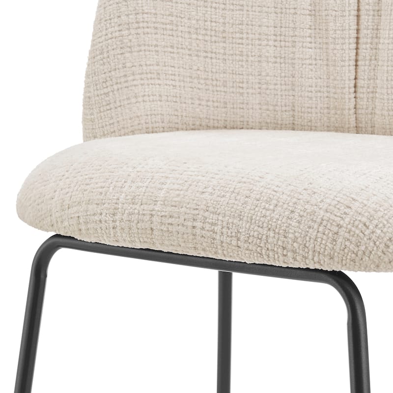 NPD Furniture Millie Fabric Counter Stool (Set of 2)