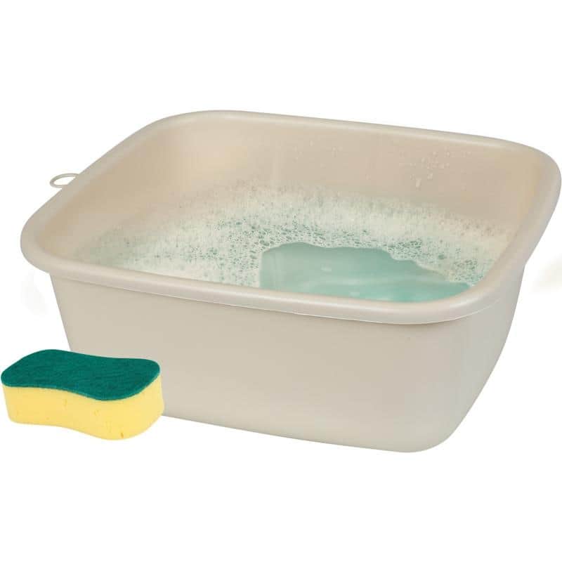 YBM Home Solid Plastic Dish Pan Basin