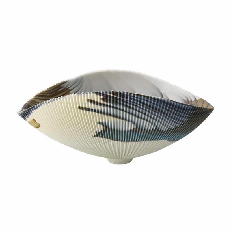 Amalfi Handmade Murano Glass Bathroom Sink - 17.5x12x6.75