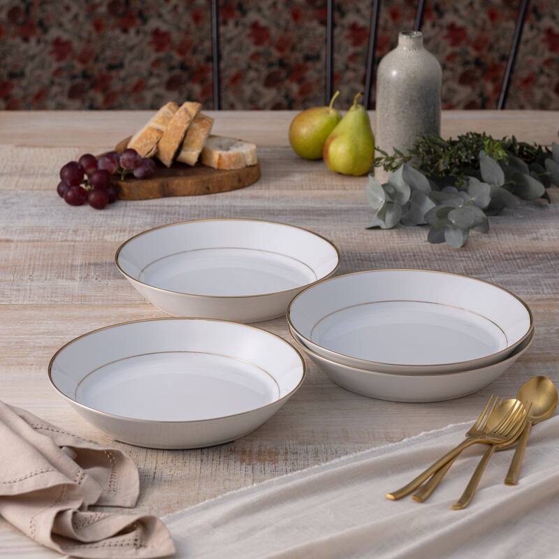 Heritage Set of 4 Coupe Dinner Bowls, 9-3/4", 43 oz.