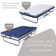 Milliard Diplomat Rollaway Folding Twin Guest Bed (Color may Vary)
