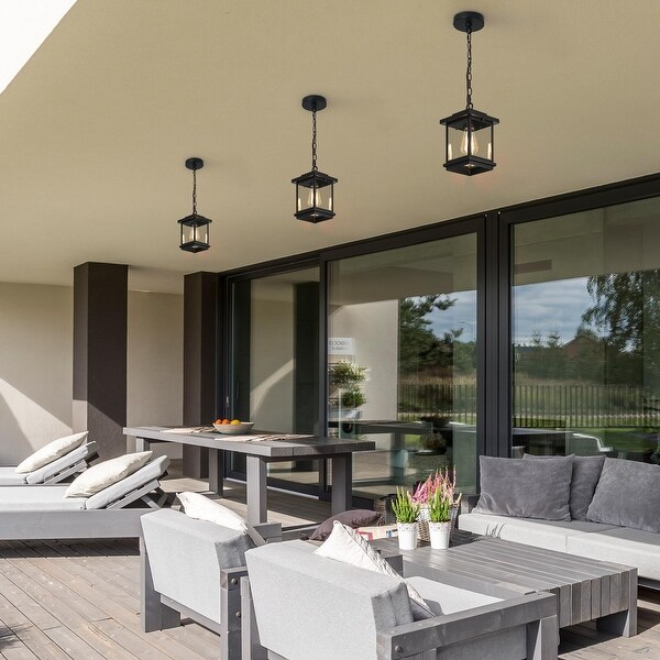 Black outdoor farmhouse lights discount