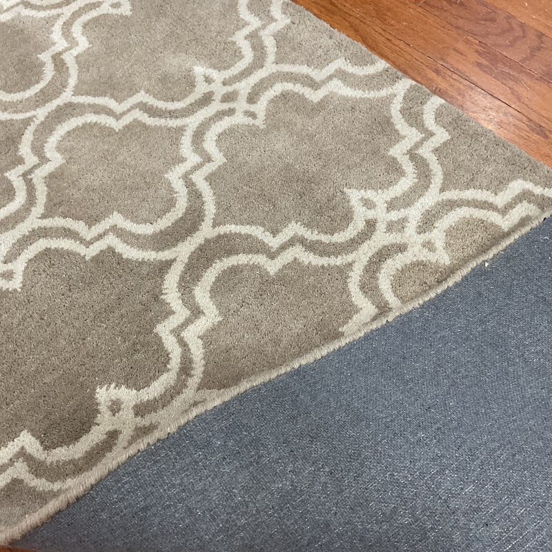HERAT ORIENTAL Handmade Trellis Wool Rug - 2'6 x 10'