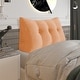 preview thumbnail 43 of 45, WOWMAX Headboard Reading Wedge Pillow Back Support Bed Rest TV Watch