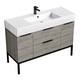 Option Grey Oak / Black
