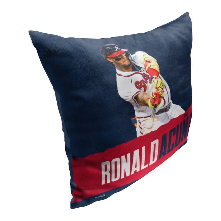 MLB Atlanta Braves Player 18 Inch Throw Pillow