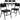 5 Pack 880 lb. Capacity Plastic Chair with Frame and Book Basket