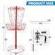 preview thumbnail 19 of 20, GSE™ Portable 12-Chain Disc Golf Targets Basket, Disc Golf Practice Goal Baskets