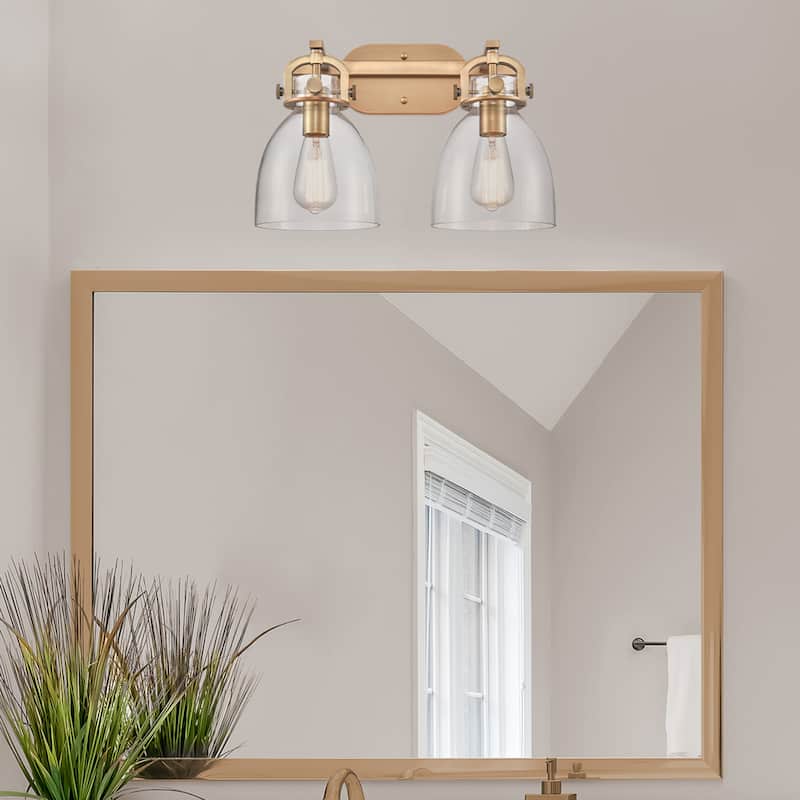 Innovations Lighting 410-2W-12-17 Newton Bell Vanity Newton Bell 2