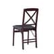 preview thumbnail 6 of 10, Porch & Den Espresso Folding Chair (Set of 2)