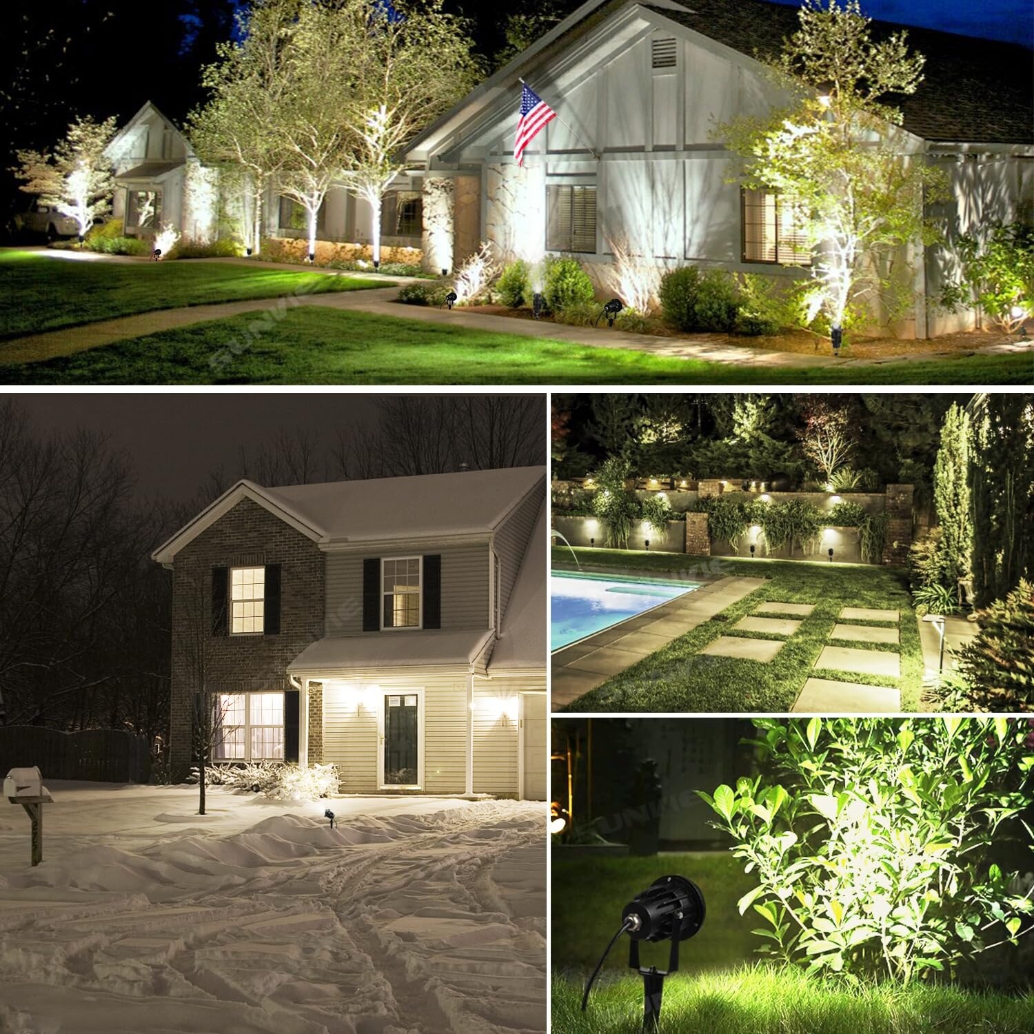 120v led landscape lighting cheap