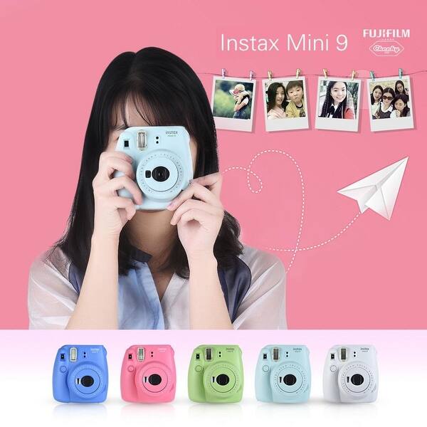 Shop Fujifilm Instax Mini 9 Instant Film Camera Overstock