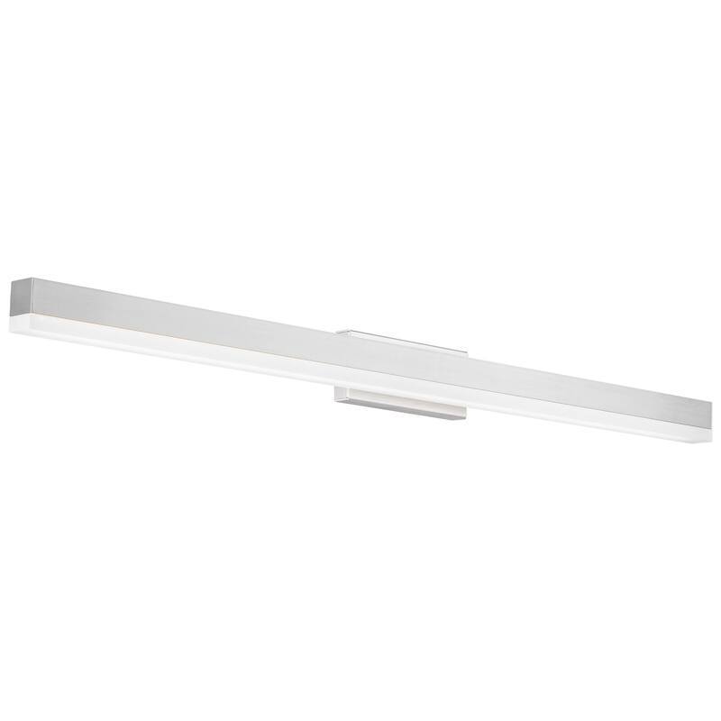 Styx LED Bathroom Vanity or Wall Light 3-CCT 2700K-3000K-3500K - 37 inches - Brushed Aluminum