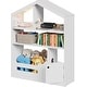 preview thumbnail 9 of 12, Kids Bookshelf,Toy Storage Organizer,Wooden Toddler Bookcase with Motion Sensor Light