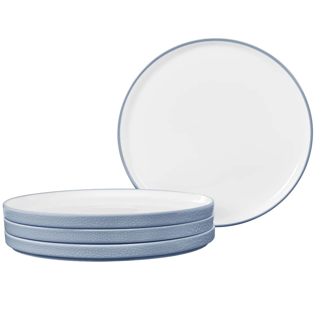 Noritake Colortex Stone Set Of 4 Stax Salad Plates, 7-1/2"
