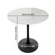 preview thumbnail 12 of 27, Kitchen Dining Table Marble Tabletop Round Modern Sintered Stone Bar Bistro Table