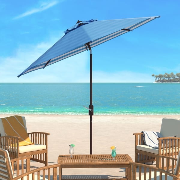 amevci 9 ft outdoor patio umbrella MEWAY 9ft Table Umbrellas with Push Button Tilt and Crank, Market Umbrella 8 Sturdy Ribs for Deck, Garden, Pool and Backyard, Navy : Patio, Lawn & Garden N2:downhill skiing corliving offset patio umbrella Power Plug Options::EU you can effortlessly replace