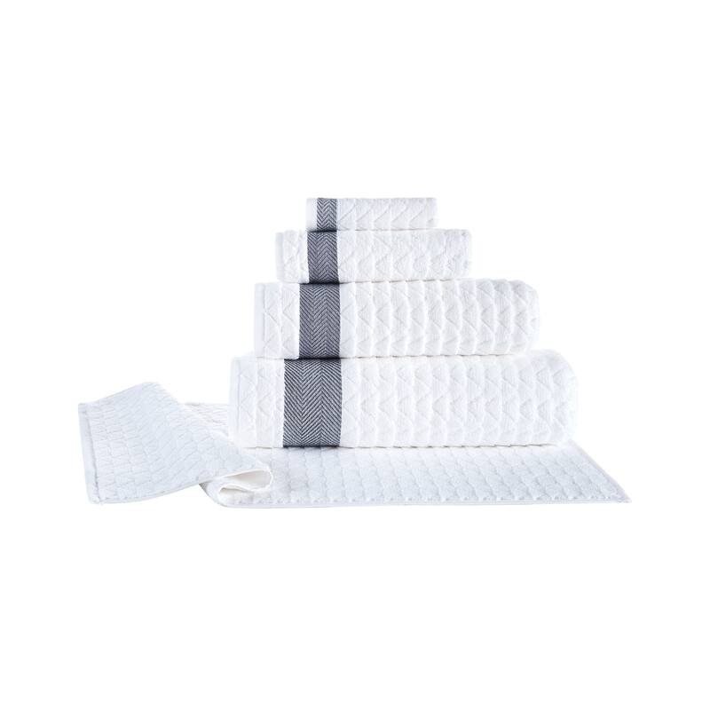Brooks Brothers Herringbone Bath Mat