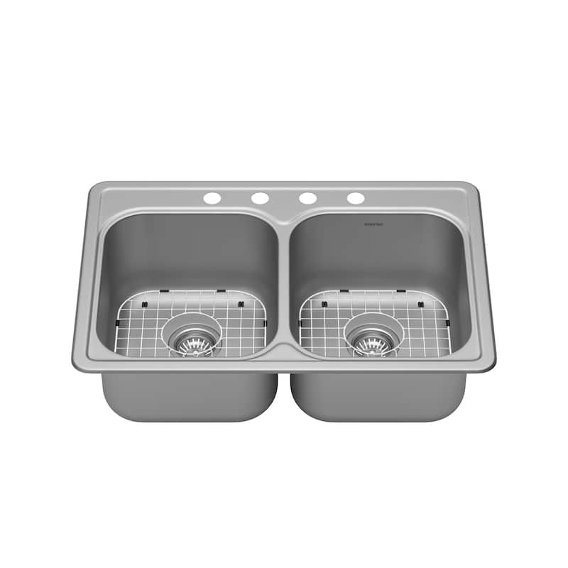Karran USA GR-3013 11-1/4" L x 13-1/2" W Stainless Steel Basin Rack - Stainless Steel