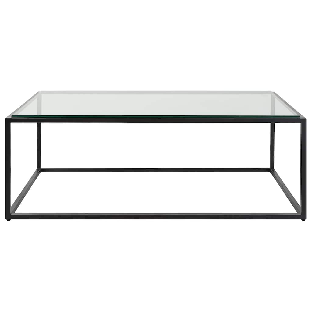 Uttermost Bravura Black Coffee Table - 48"W x 17"H x 30"D