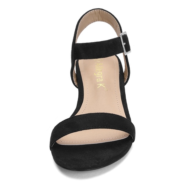 women's low chunky heels