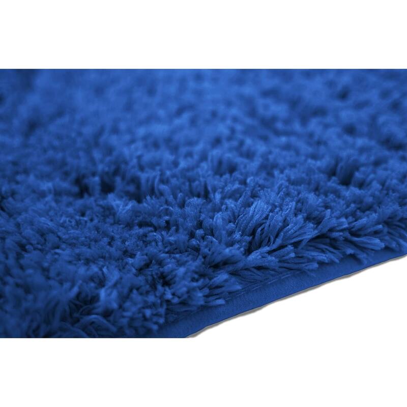 Queen Mary 3 Piece Bathroom Rug Set, Luxury Soft Plush Bath Mat, Contour Rug, Lid Cover, Non-Slip
